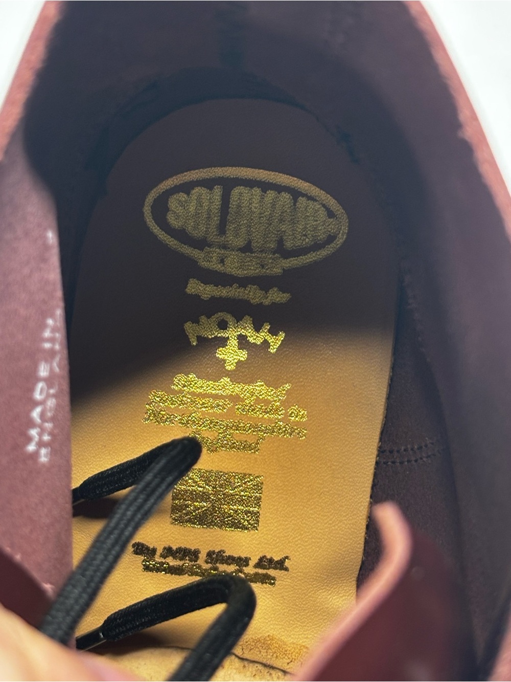 Solovair 6-eye Loredo derby boot - Picture 6 of 9